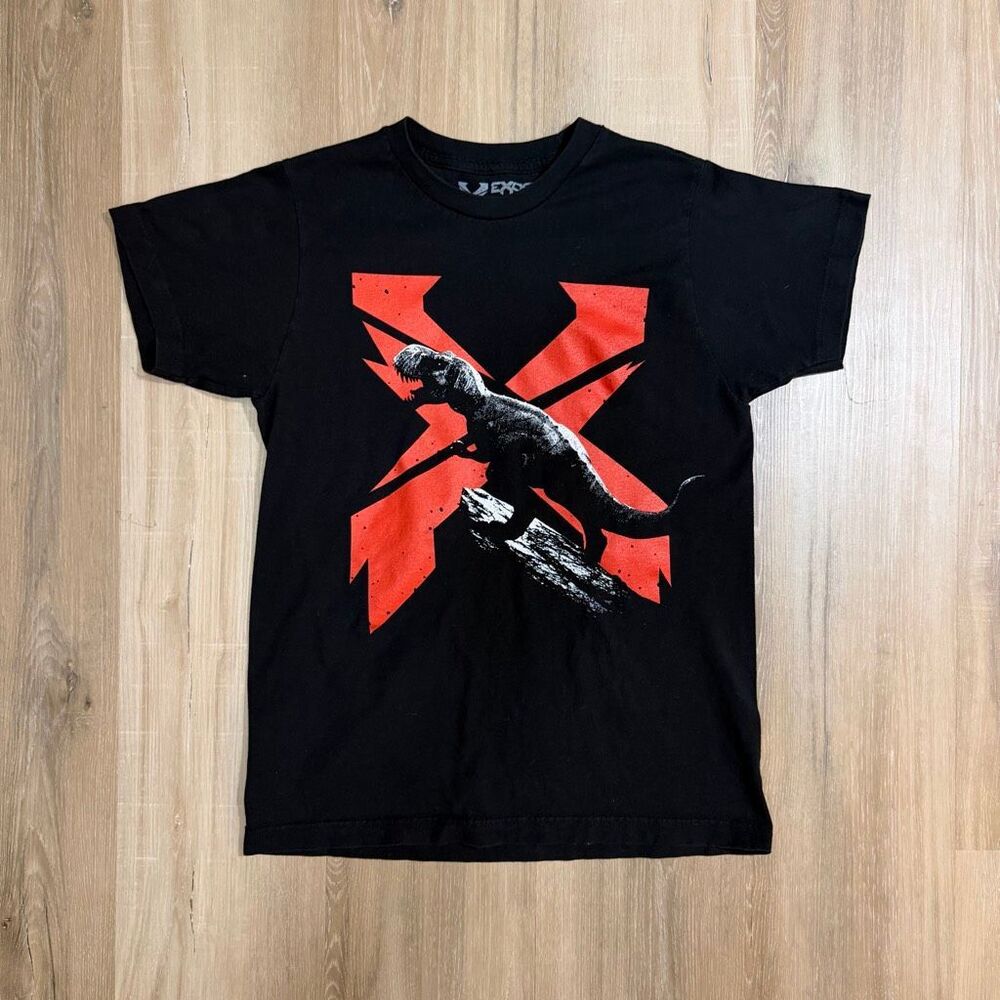 Excision Dubstep Rex Black Shirt Sz S Cyberpunk Mallgoth Dark Alt Industrial